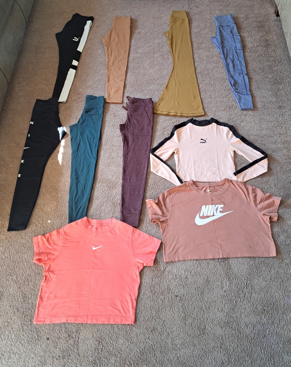 Athletic Legging Bundle Lot Size XS/Small Aerie Nike Puma